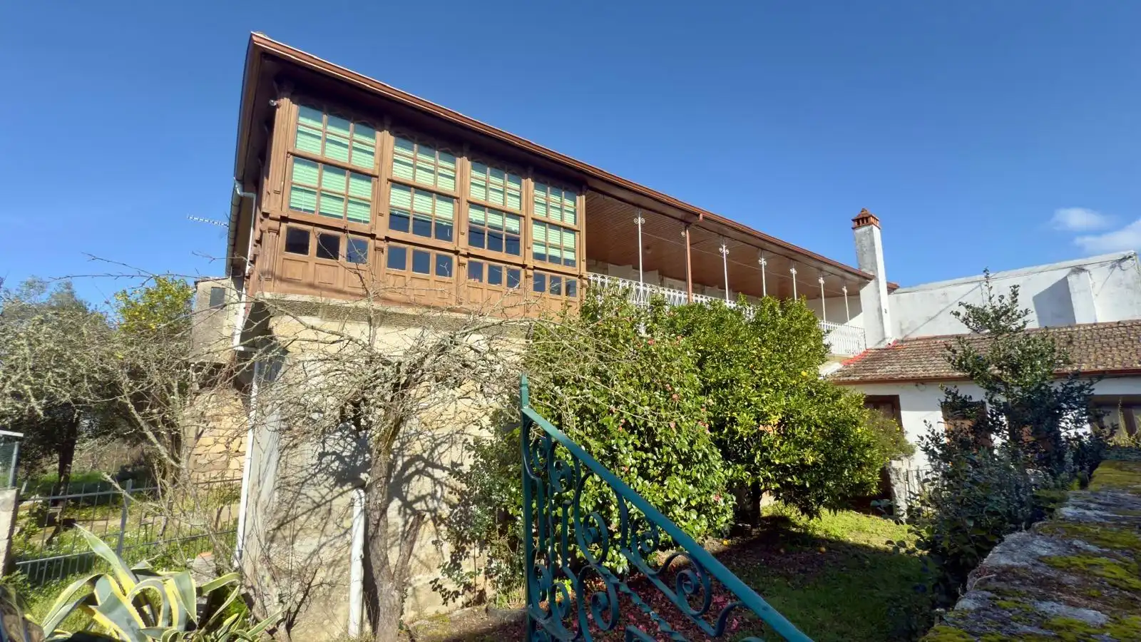 Vista exterior de Finca rústica en venta en Cenlle con Jardín privado, Terraza y Trastero