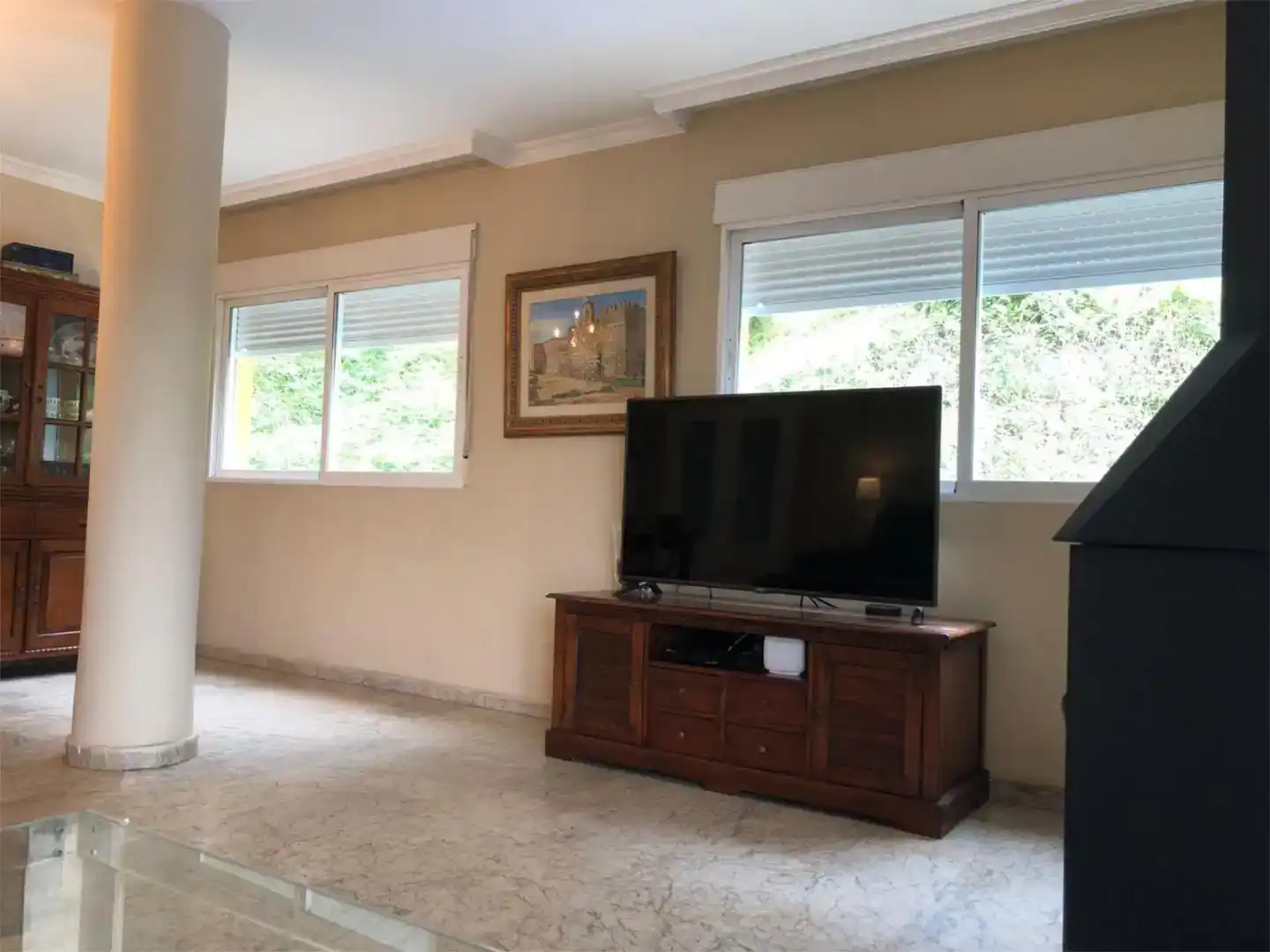 Wohnzimmer von Einfamilien-Reihenhaus zur Miete in Almuñécar mit Schwimmbad