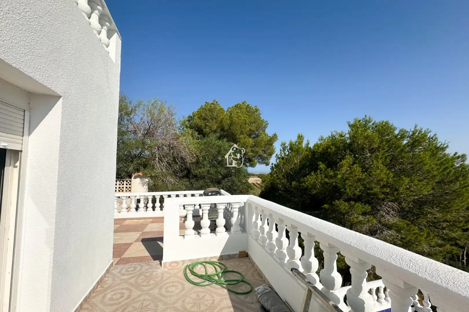 Terrasse von Country house zur Miete in Pilar de la Horadada mit Privatgarten, Terrasse und Abstellraum