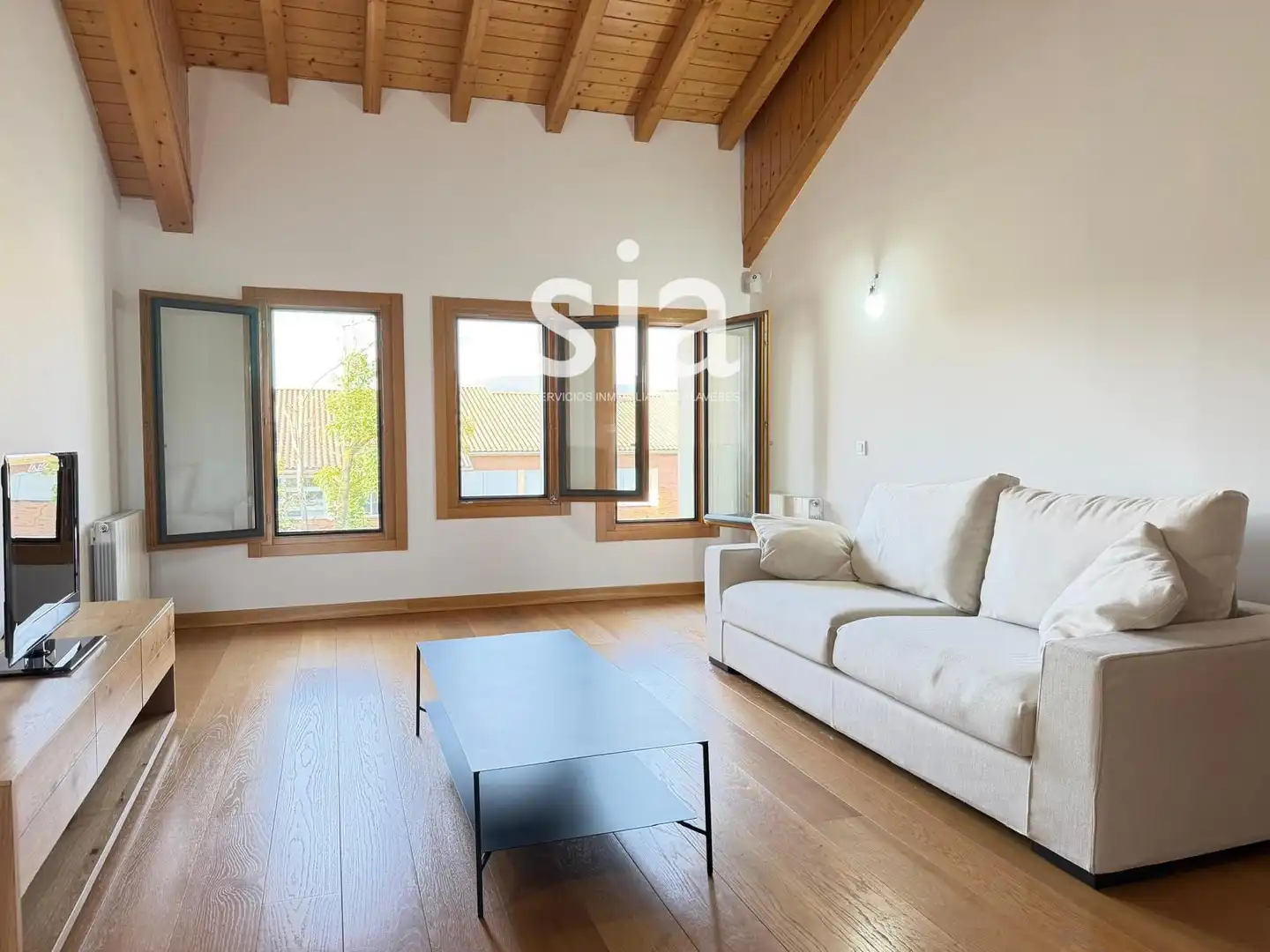 Sala d'estar de Pis de lloguer en Vitoria - Gasteiz amb Calefacció, Traster i Moblat