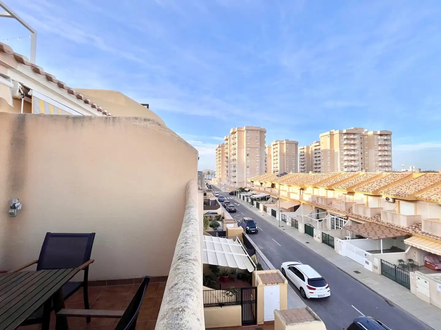 Vista exterior de Ático de alquiler en Cartagena con Aire acondicionado, Calefacción y Terraza