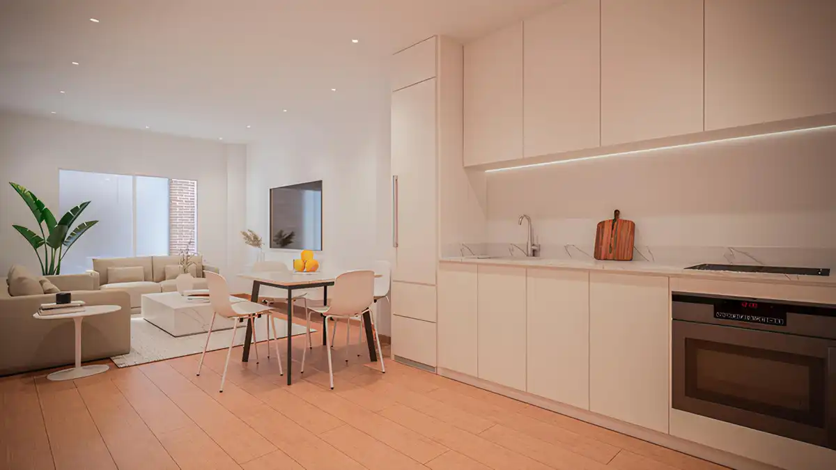 Cocina de Planta baja en venta en Málaga con Aire acondicionado y Terraza