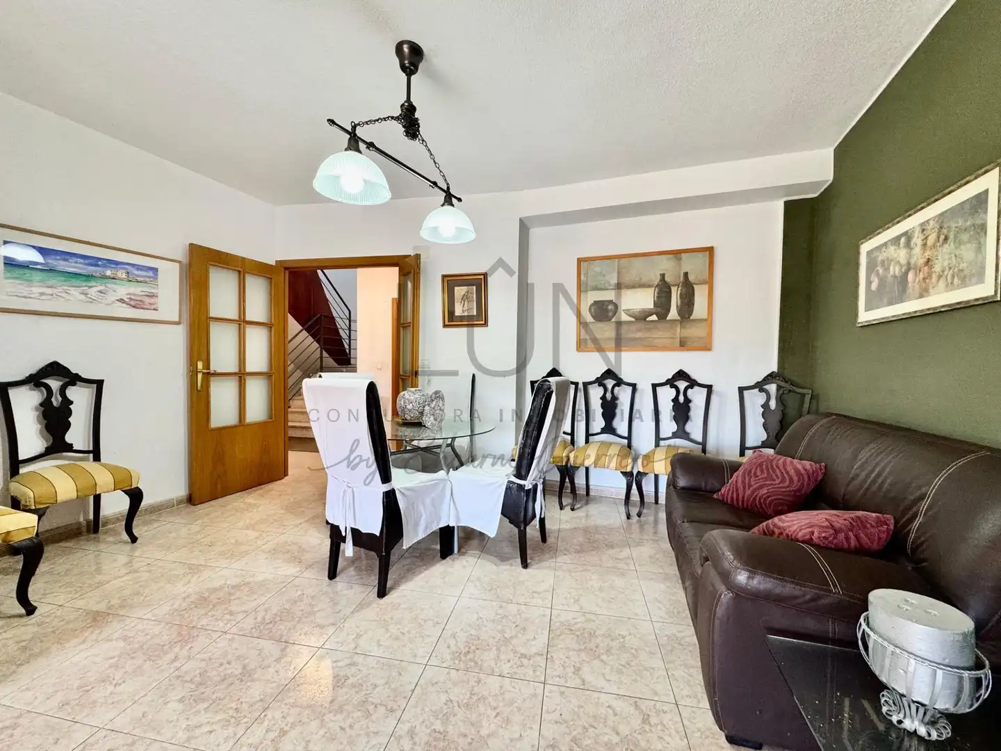 Comedor de Casa adosada en venta en Molina de Segura con Calefacción, Terraza y Trastero