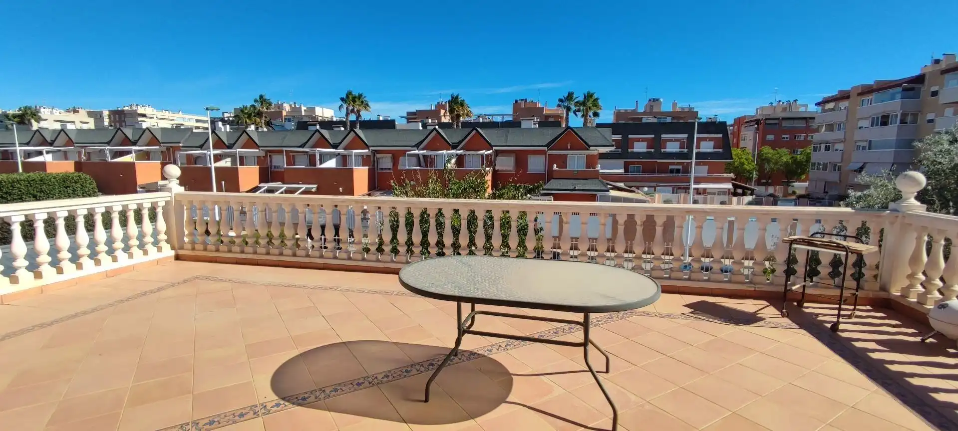 Terraza de Casa o chalet en venta en Elche / Elx con Aire acondicionado, Jardín privado y Terraza