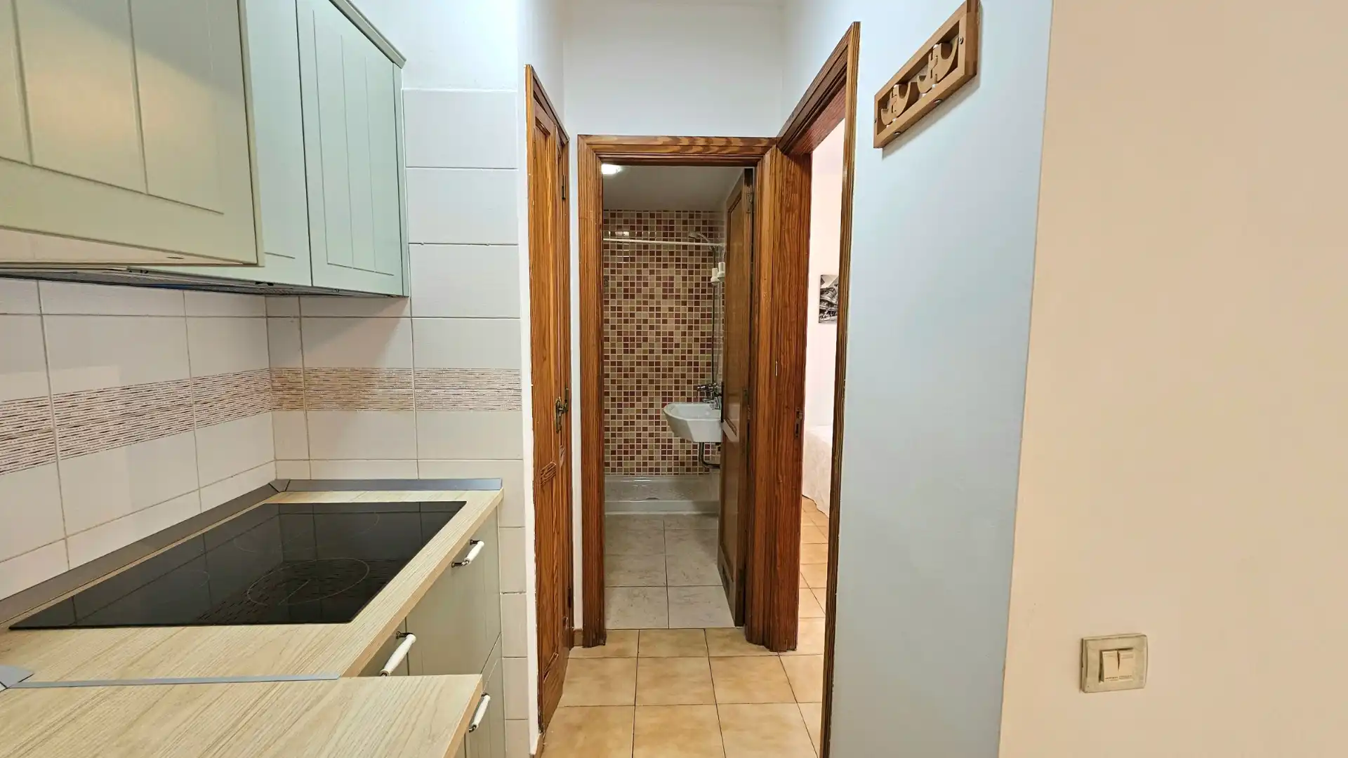 Baño de Apartamento de alquiler en Las Palmas de Gran Canaria con Amueblado y Lavadora