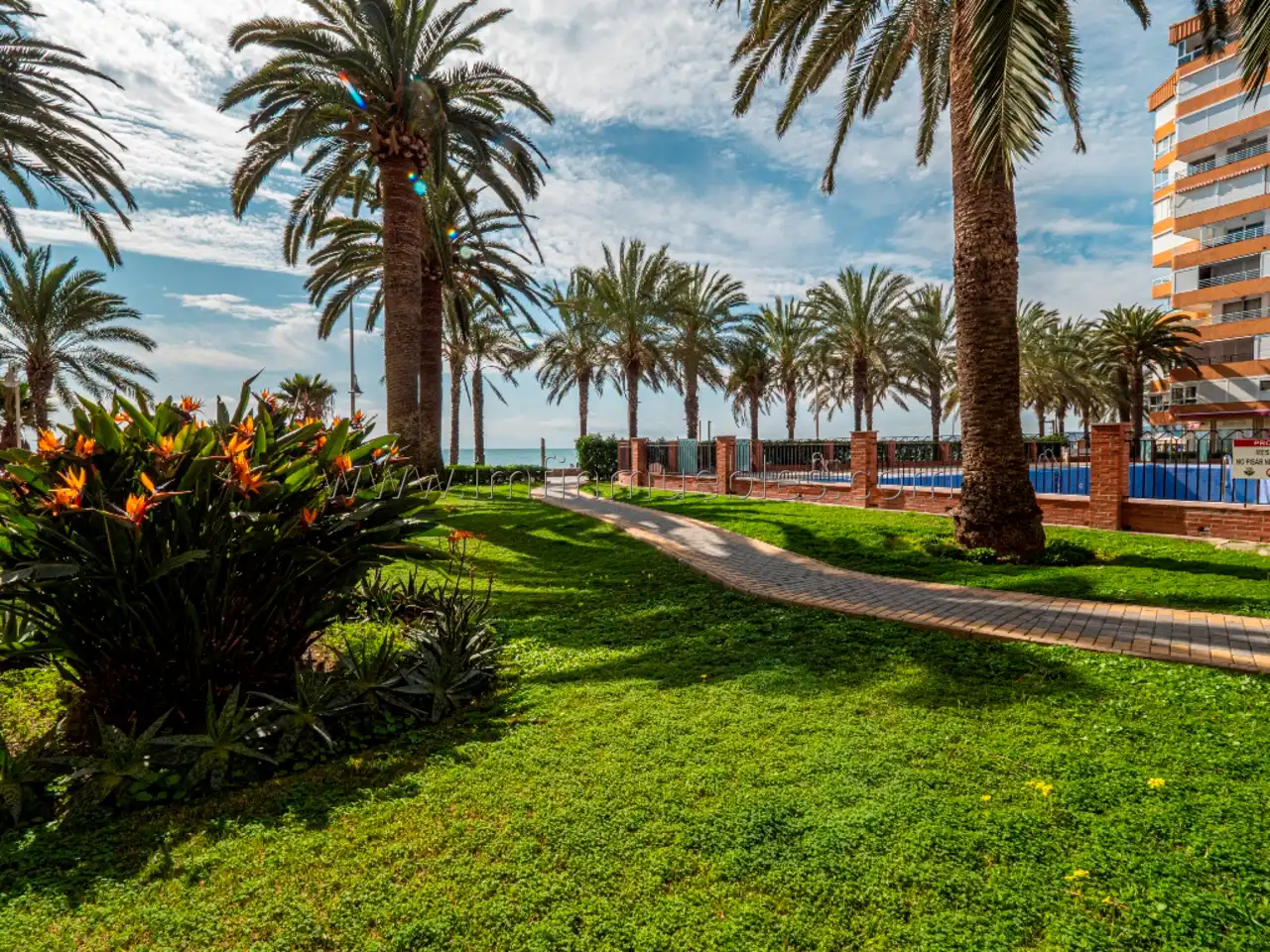 Jardí de Apartament en venda en Algarrobo amb Terrassa, Traster i Moblat