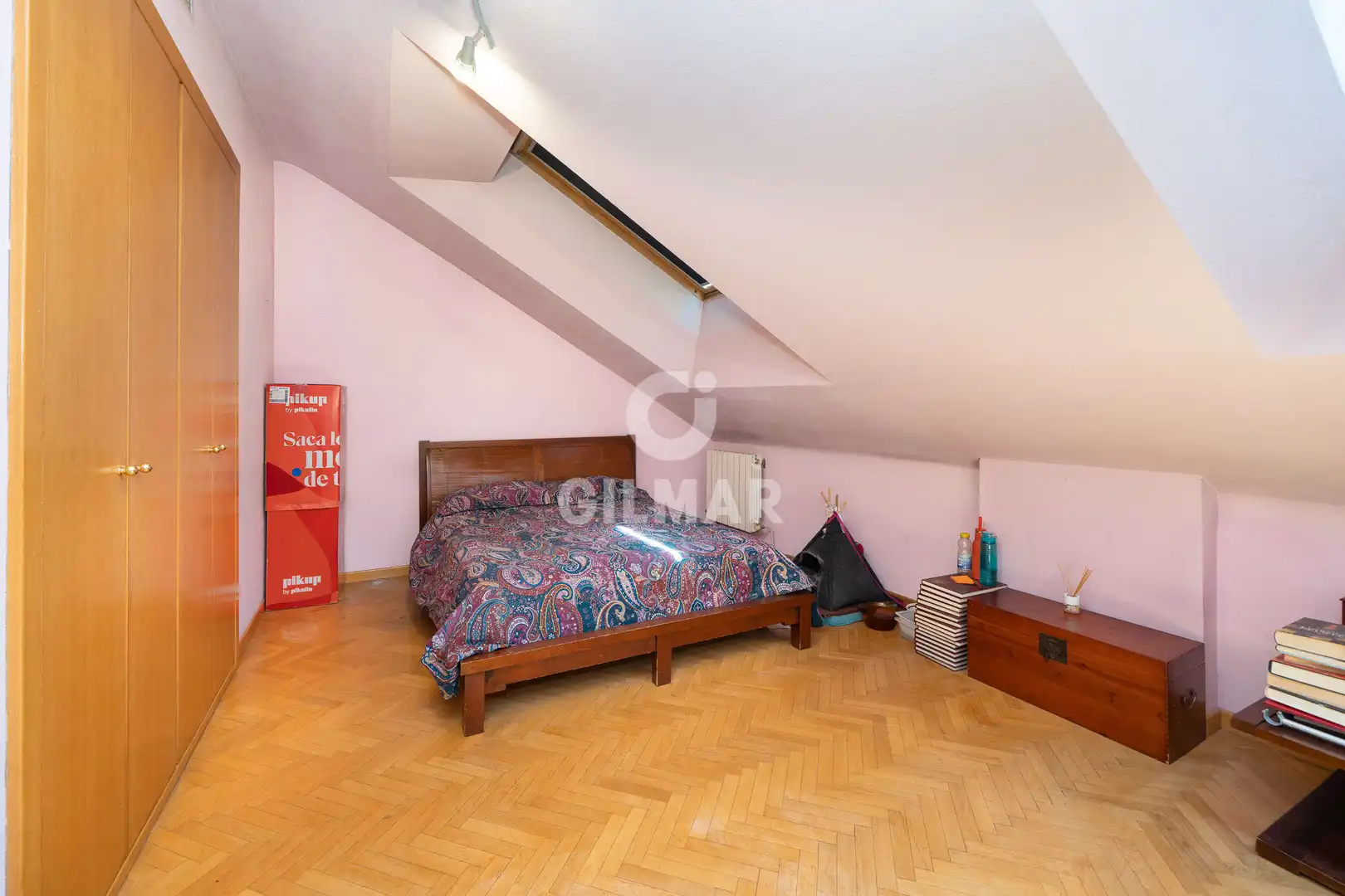 Bedroom of Detached homes for sale in Madrid  with Heating, Private garden and Swimming Pool