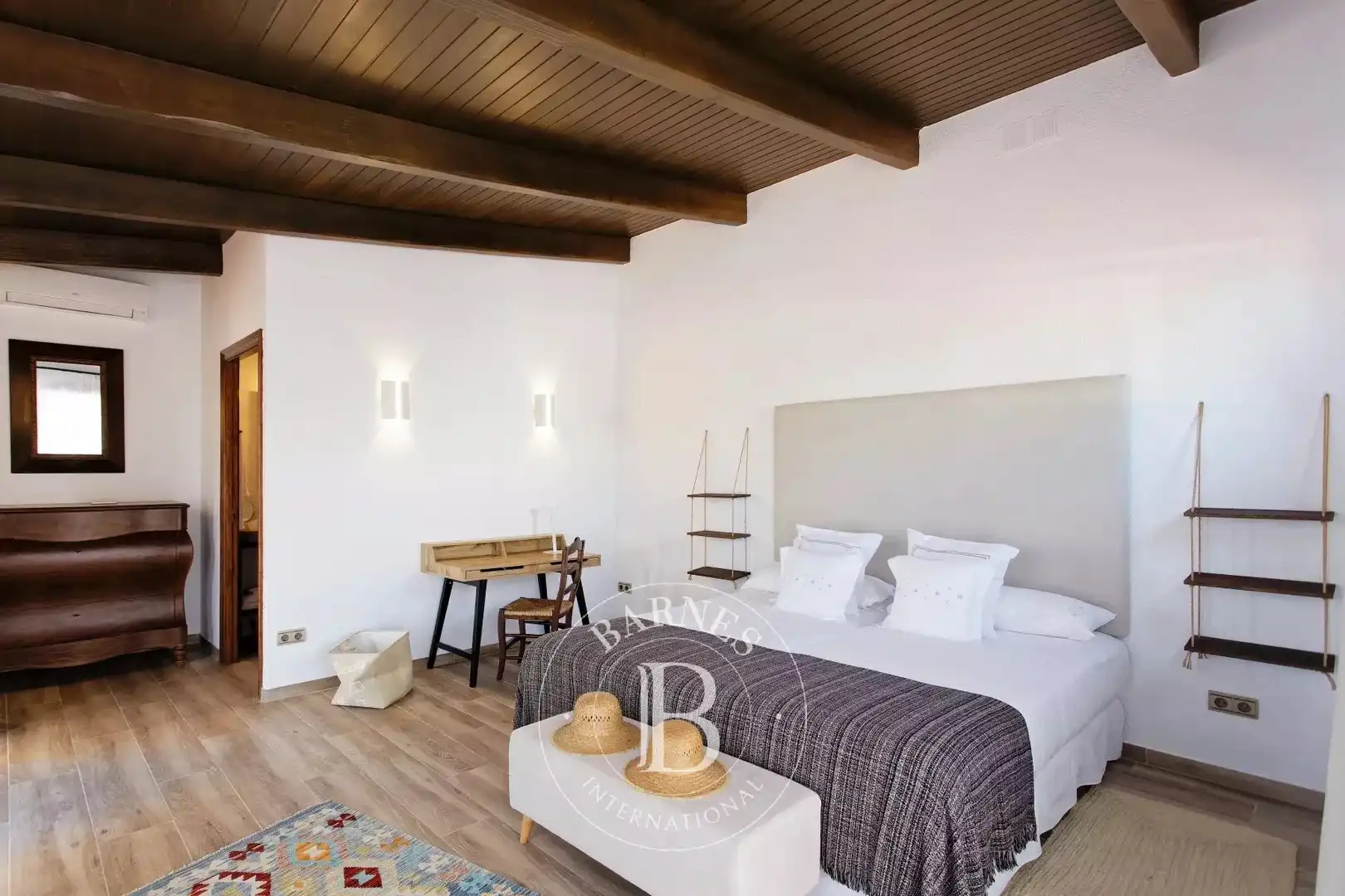 Bedroom of Houses for sale in Vilobí del Penedès  with Air Conditioner, Heating and Swimming Pool