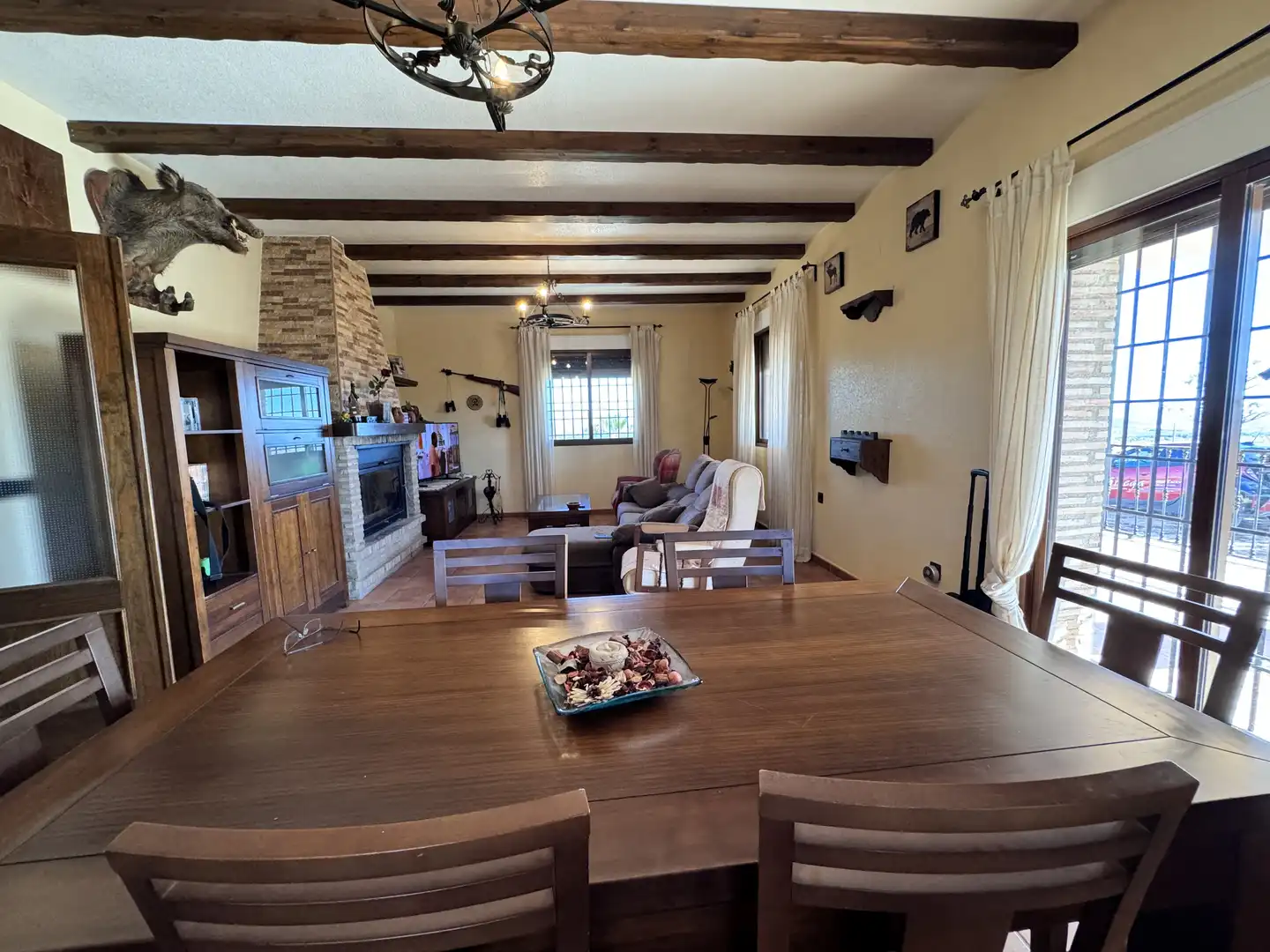 Sala de estar de Casa o chalet en venta en Bullas con Aire acondicionado, Calefacción y Jardín privado