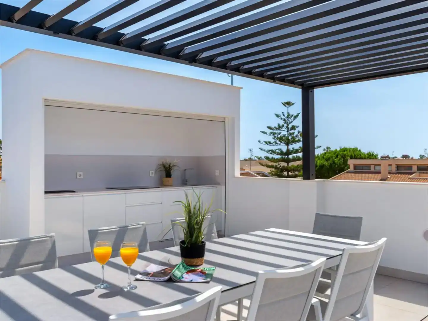 Terraza de Casa o chalet en venta en San Javier con Aire acondicionado, Piscina y Balcón