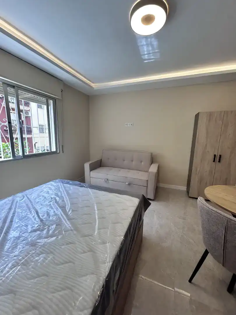Bedroom of Flat for rent in Mijas  with Air Conditioner, Furnished and Balcony