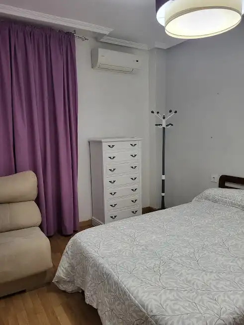 Bedroom of Flat for rent in Linares  with Air Conditioner, Heating and Furnished