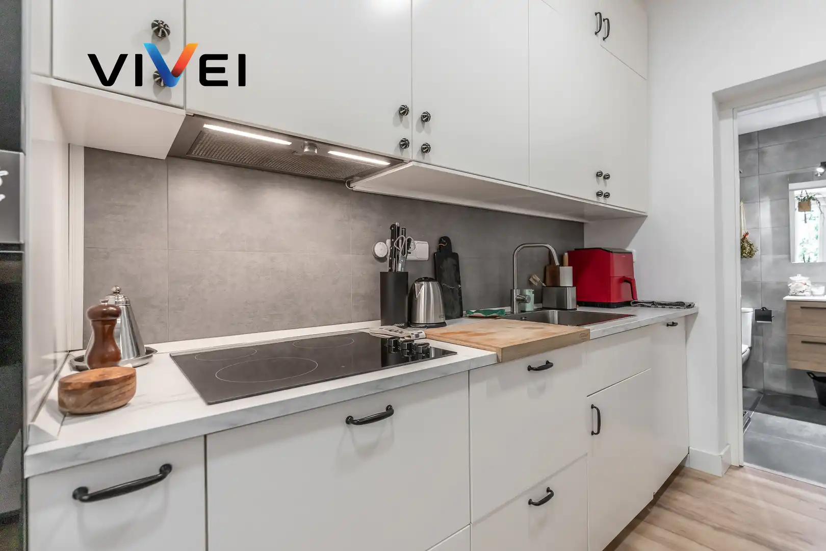 Kitchen of Flat for sale in Madrid  with Balcony
