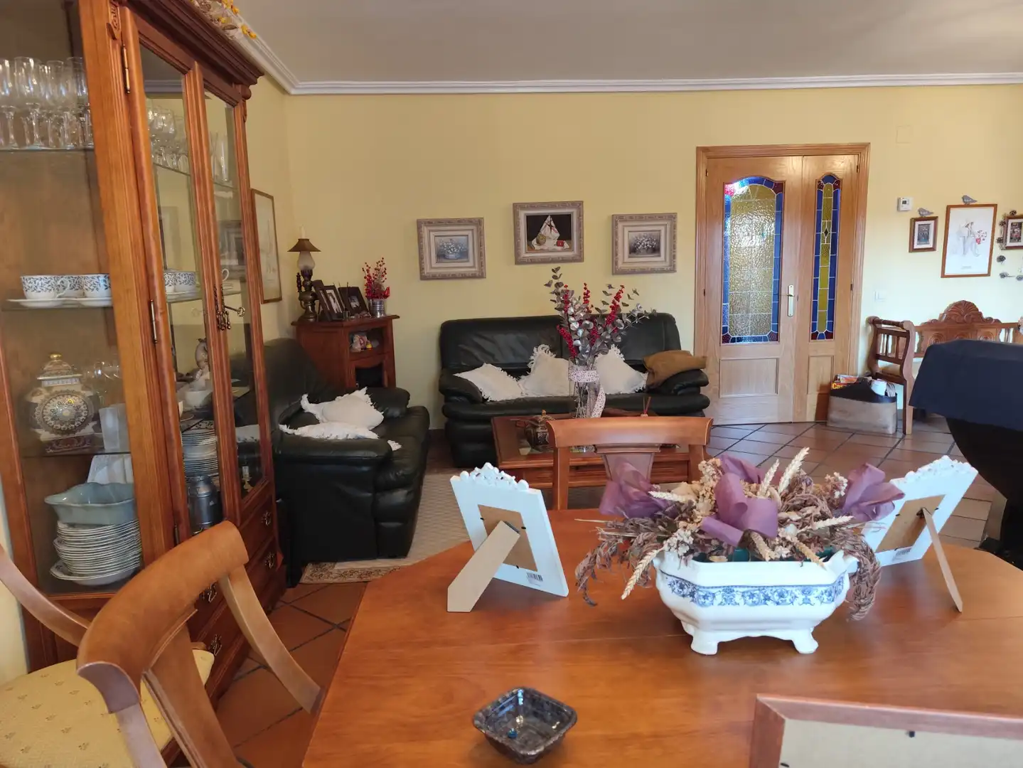 Living room of Detached homes for sale in Móstoles  with Heating, Private garden and Parquet flooring