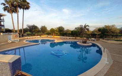 Piscina de Apartament en venda en San Jorge / Sant Jordi amb Aire condicionat, Calefacció i Terrassa