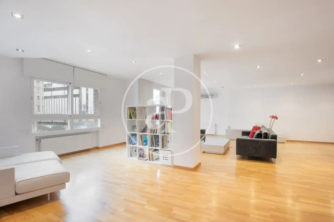 Wohnzimmer von Wohnung zum Verkauf in Valencia mit Klimaanlage, Heizung und Terrasse