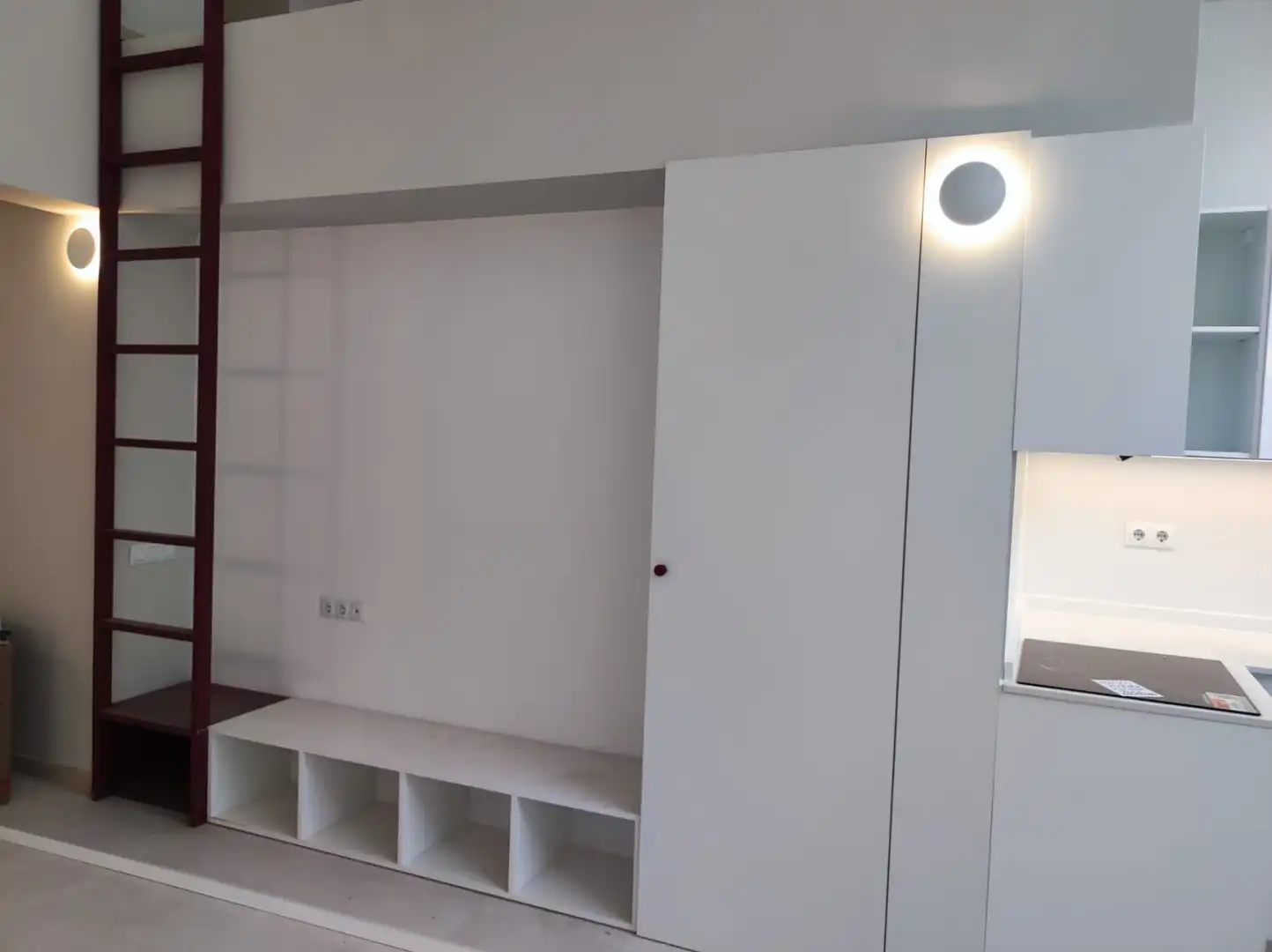 Küche von Wohnung zur Miete in Málaga mit Klimaanlage, Heizung und Ofen
