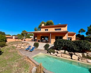 Vista exterior de Casa o xalet en venda en Palafrugell amb Aire condicionat, Terrassa i Piscina