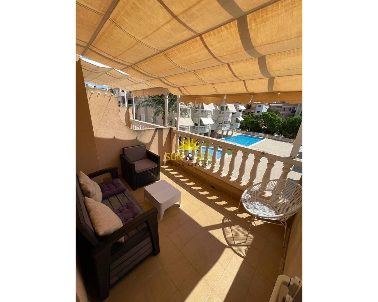 Terrassa de Casa o xalet de lloguer en Santa Pola amb Aire condicionat, Calefacció i Terrassa