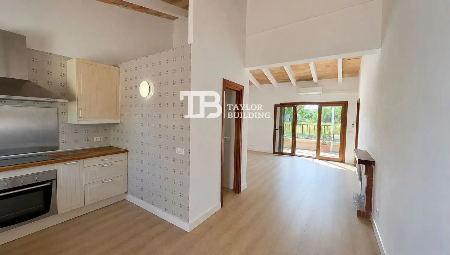 Living room of Houses for sale in Llucmajor  with Air Conditioner, Heating and Parquet flooring