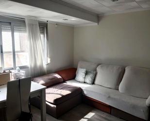 Living room of Flat for sale in  Valencia Capital  with Air Conditioner, Terrace and Furnished