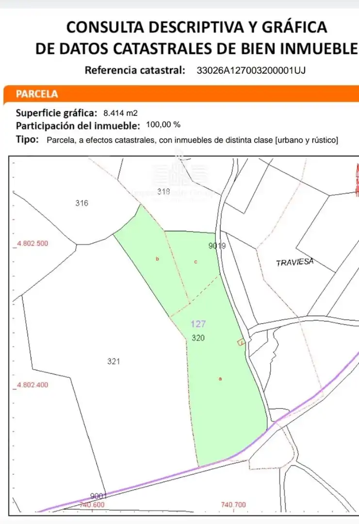 Terreno rústico en venta en Grado, imagen 19