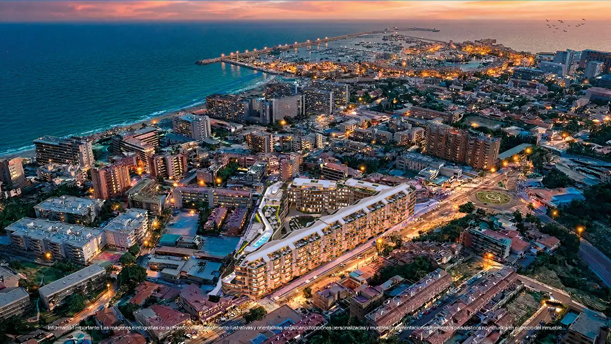 Vista exterior de Planta baja en venta en Torremolinos con Aire acondicionado, Jardín privado y Terraza