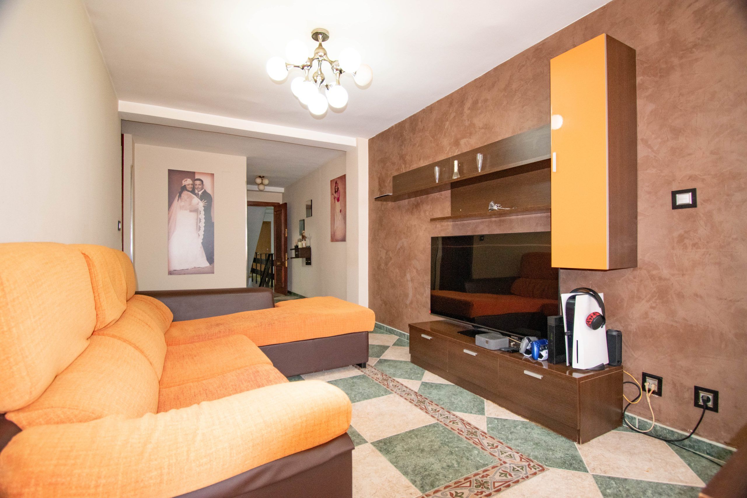 Sala d'estar de Apartament en venda en  Cádiz Capital