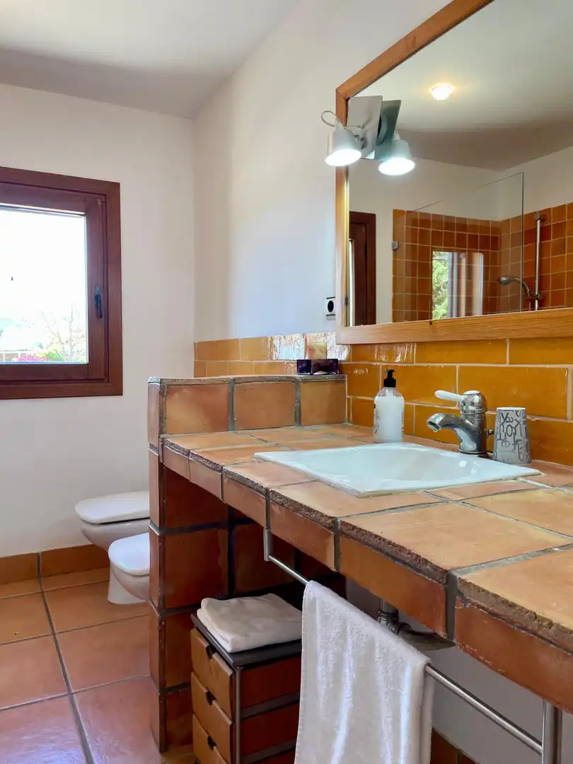 Bathroom of Houses for rent in Castalla  with Heating, Private garden and Terrace