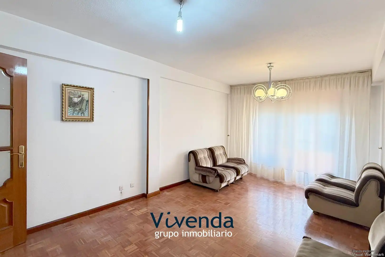 Sala de estar de Piso en venta en Móstoles con Calefacción, Parquet y Terraza