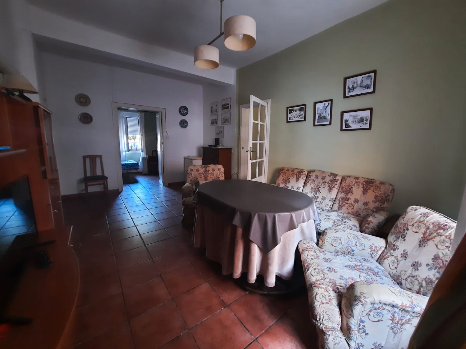 Living room of Flat for sale in Badajoz Capital  with Storage room and Furnished