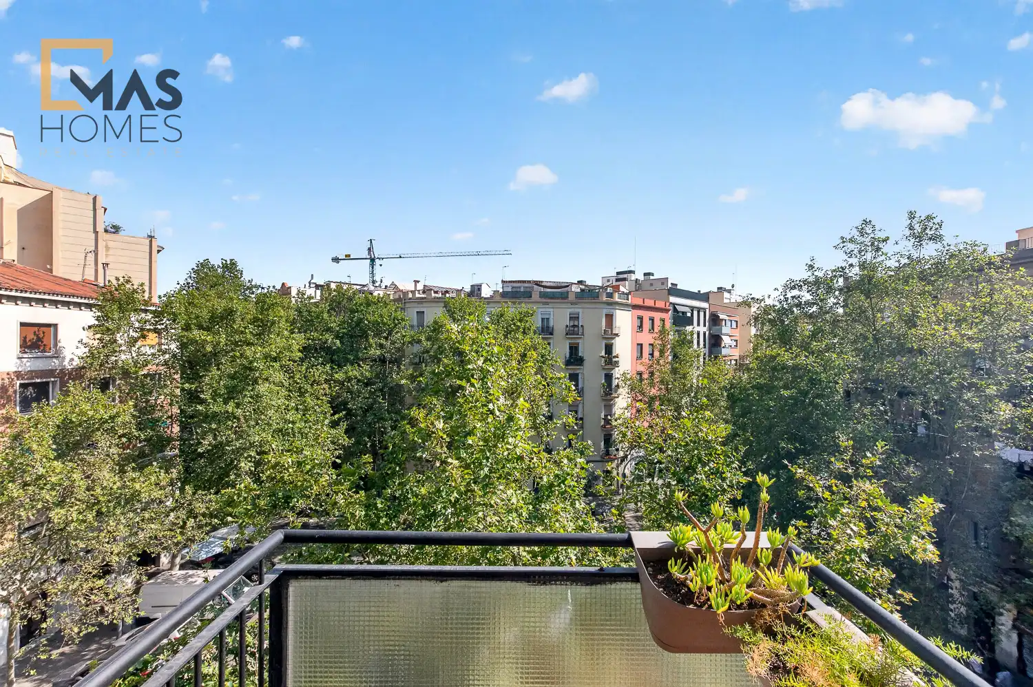 Balcony of Attic for sale in Barcelona  with Furnished and Balcony