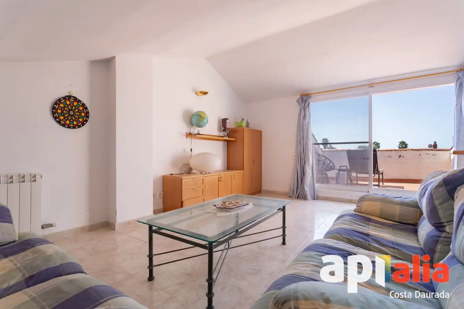 Sala d'estar de Casa adosada en venda en Altafulla amb Aire condicionat, Calefacció i Terrassa
