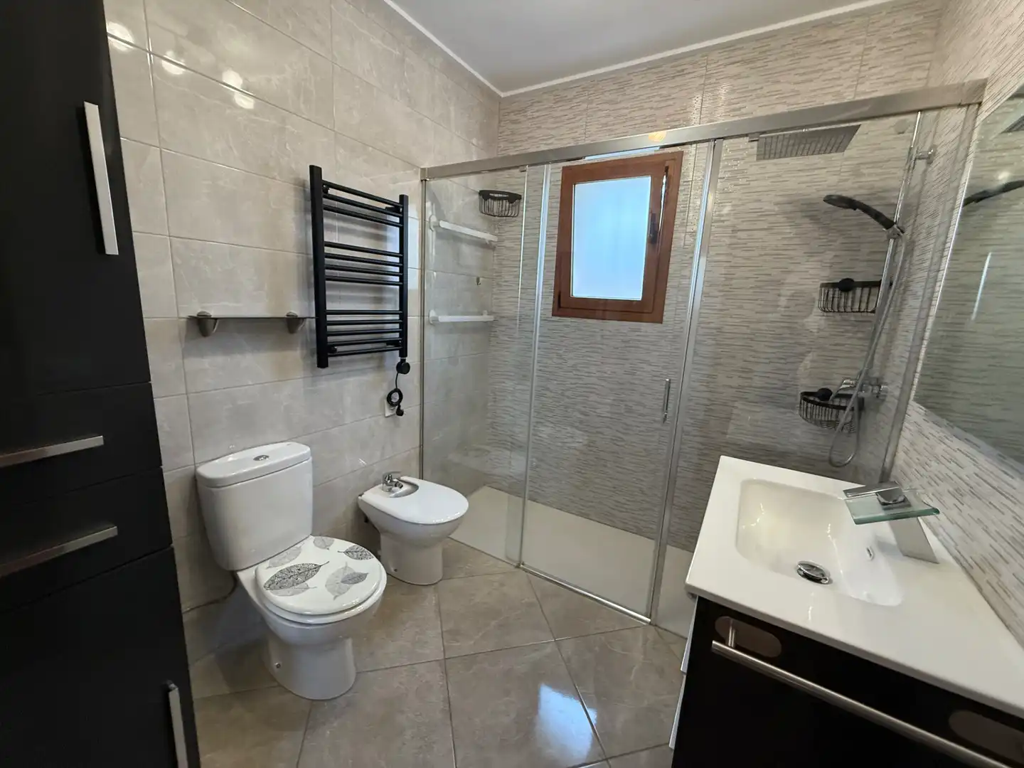 Bathroom of Houses for rent in Dénia  with Air Conditioner, Heating and Private garden