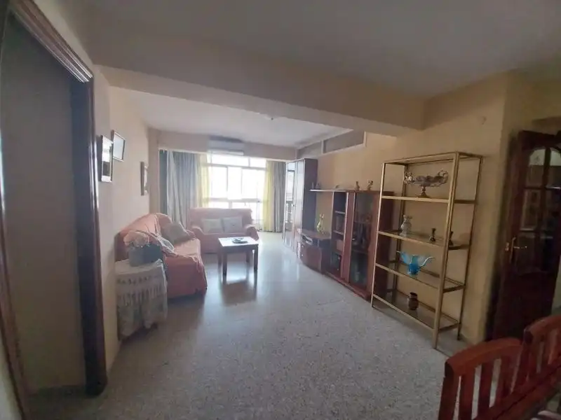 Living room of Flat for sale in Málaga Capital  with Air Conditioner, Heating and Private garden