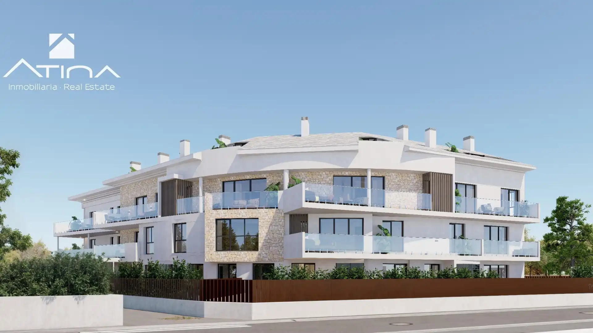 Vista exterior de Ático en venta en Jávea / Xàbia con Aire acondicionado, Calefacción y Jardín privado
