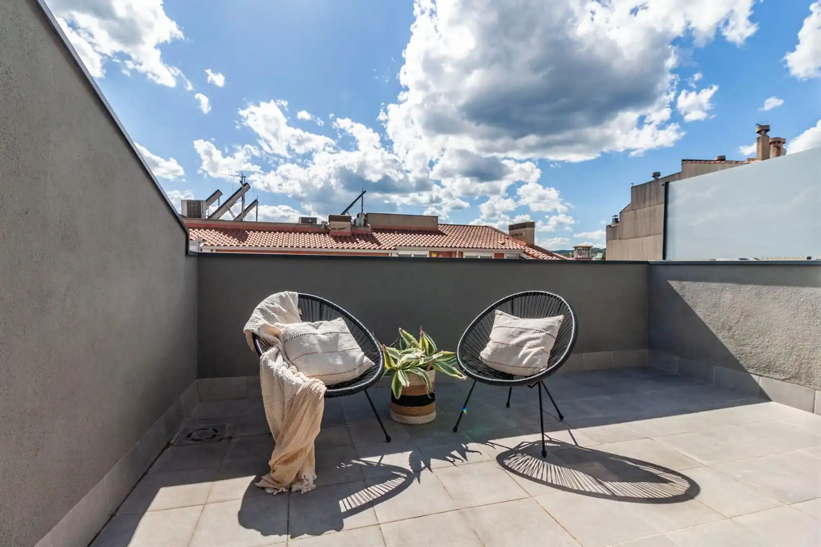Terrasse von Dachboden zum Verkauf in Terrassa