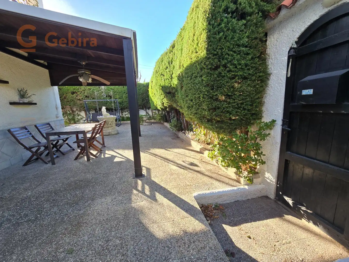 Terraza de Casa adosada en venta en Cunit con Aire acondicionado, Calefacción y Jardín privado