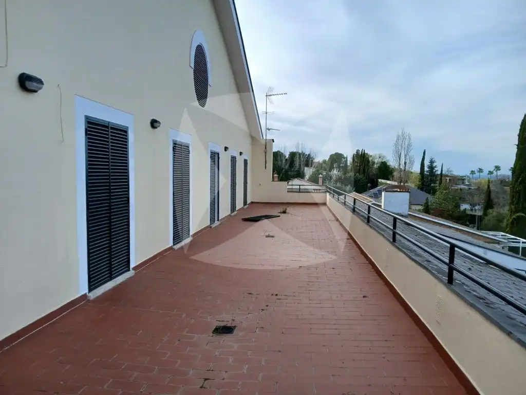 Terrassa de Casa o xalet en venda en Badajoz amb Aire condicionat, Jardí privat i Terrassa