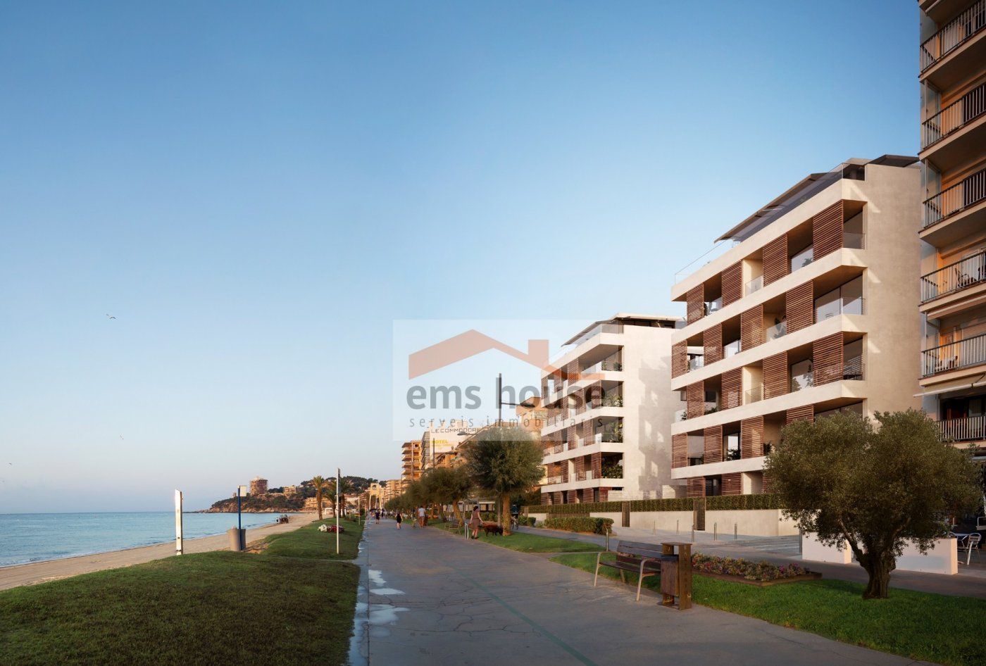Vista exterior de Planta baixa en venda en Calonge i Sant Antoni amb Aire condicionat, Calefacció i Jardí privat