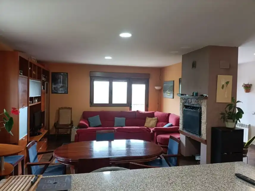 Living room of Houses for sale in Siero  with Heating, Private garden and Terrace