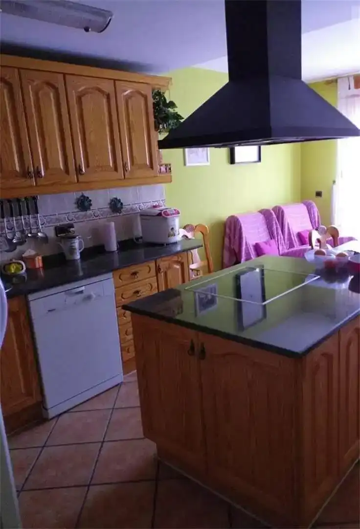 Kitchen of Flat for sale in Mas de las Matas  with Parquet flooring, Storage room and Balcony