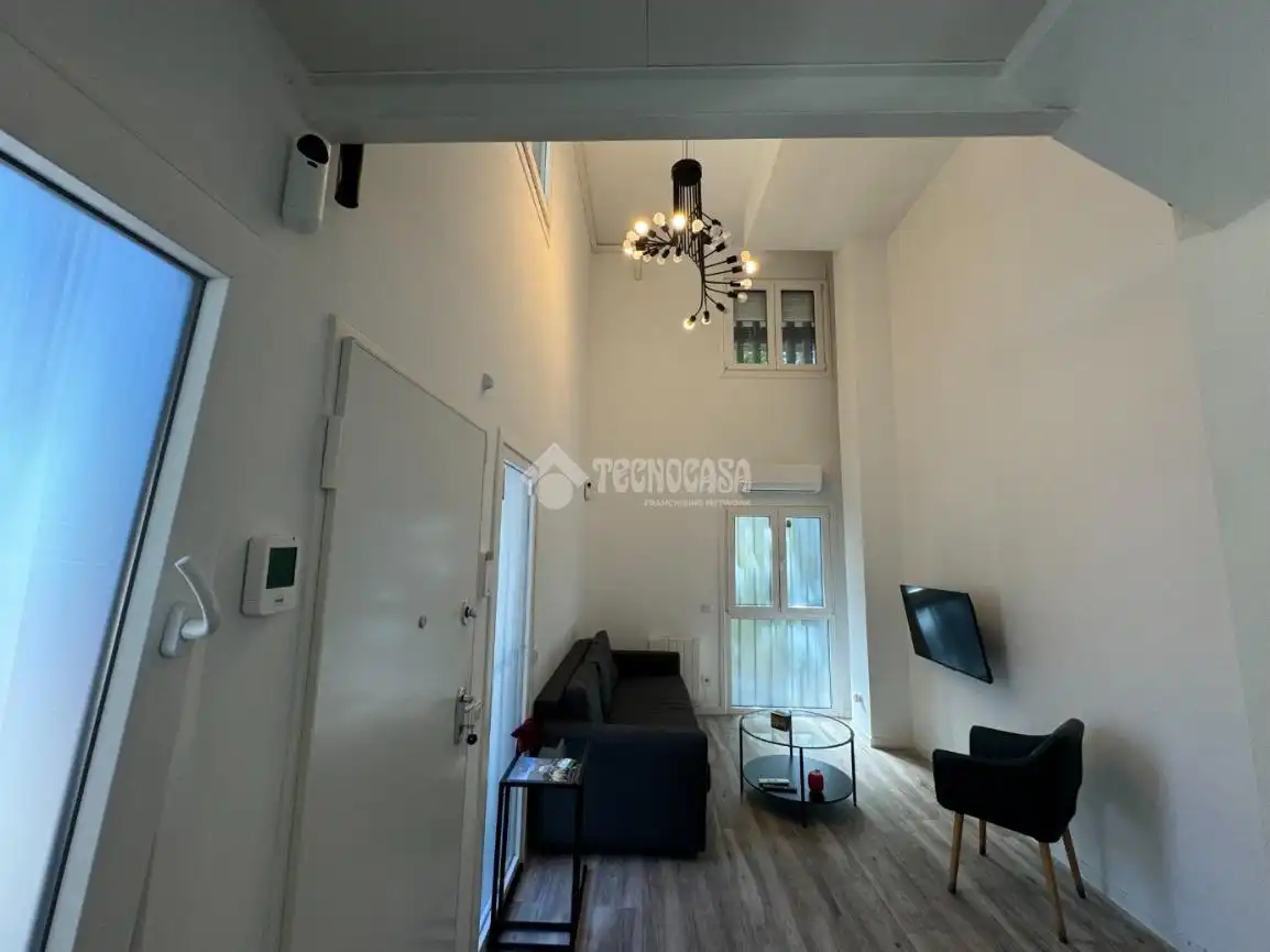 Wohnzimmer von Wohnung zur Miete in Madrid mit Klimaanlage, Heizung und Parkett