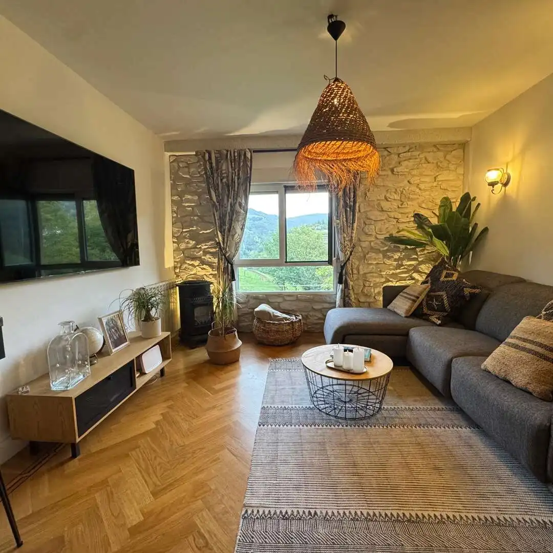 Sala de estar de Piso en venta en Ibarra, Gipuzkoa