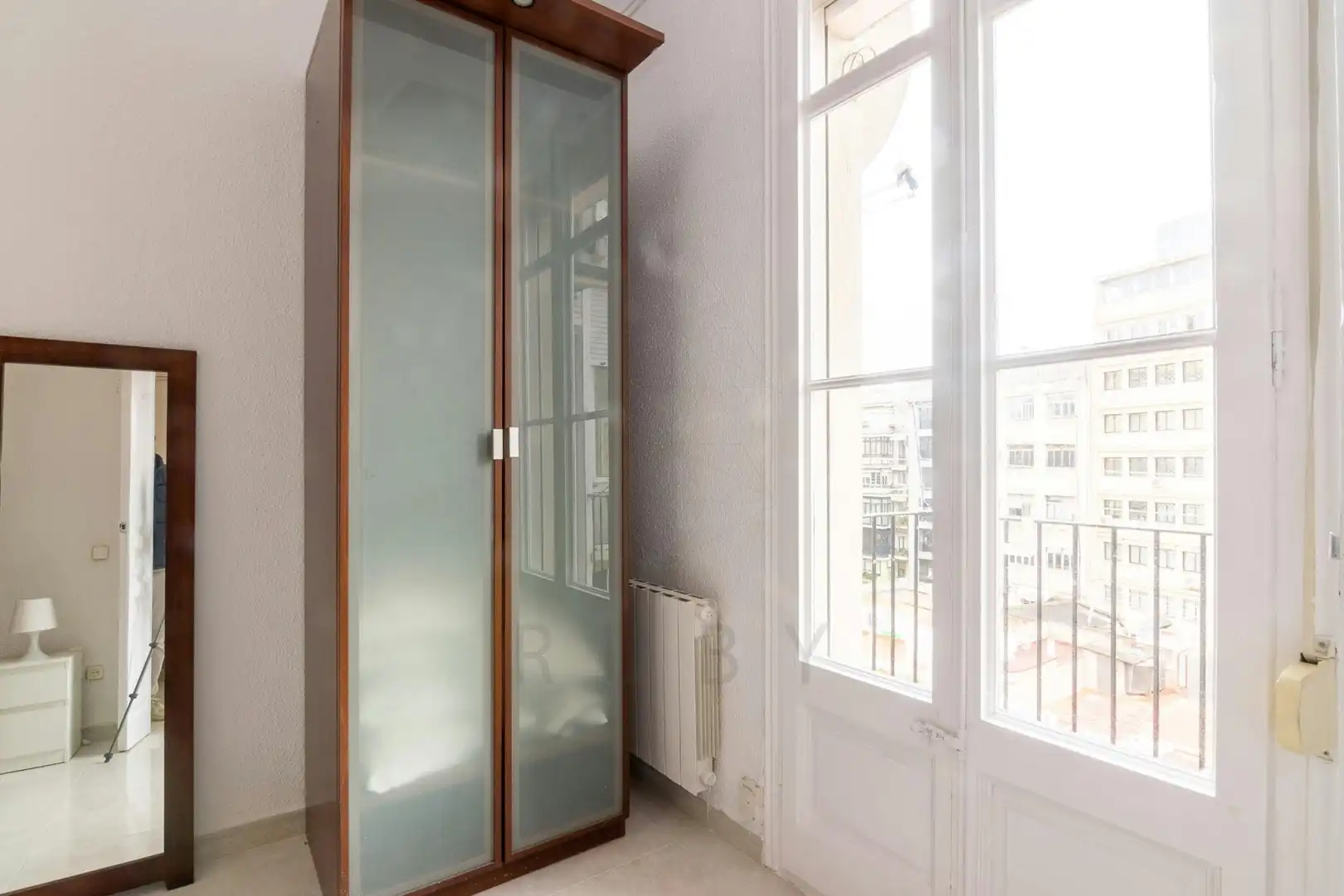 Bedroom of Flat for rent in Barcelona  with Air Conditioner, Heating and Furnished
