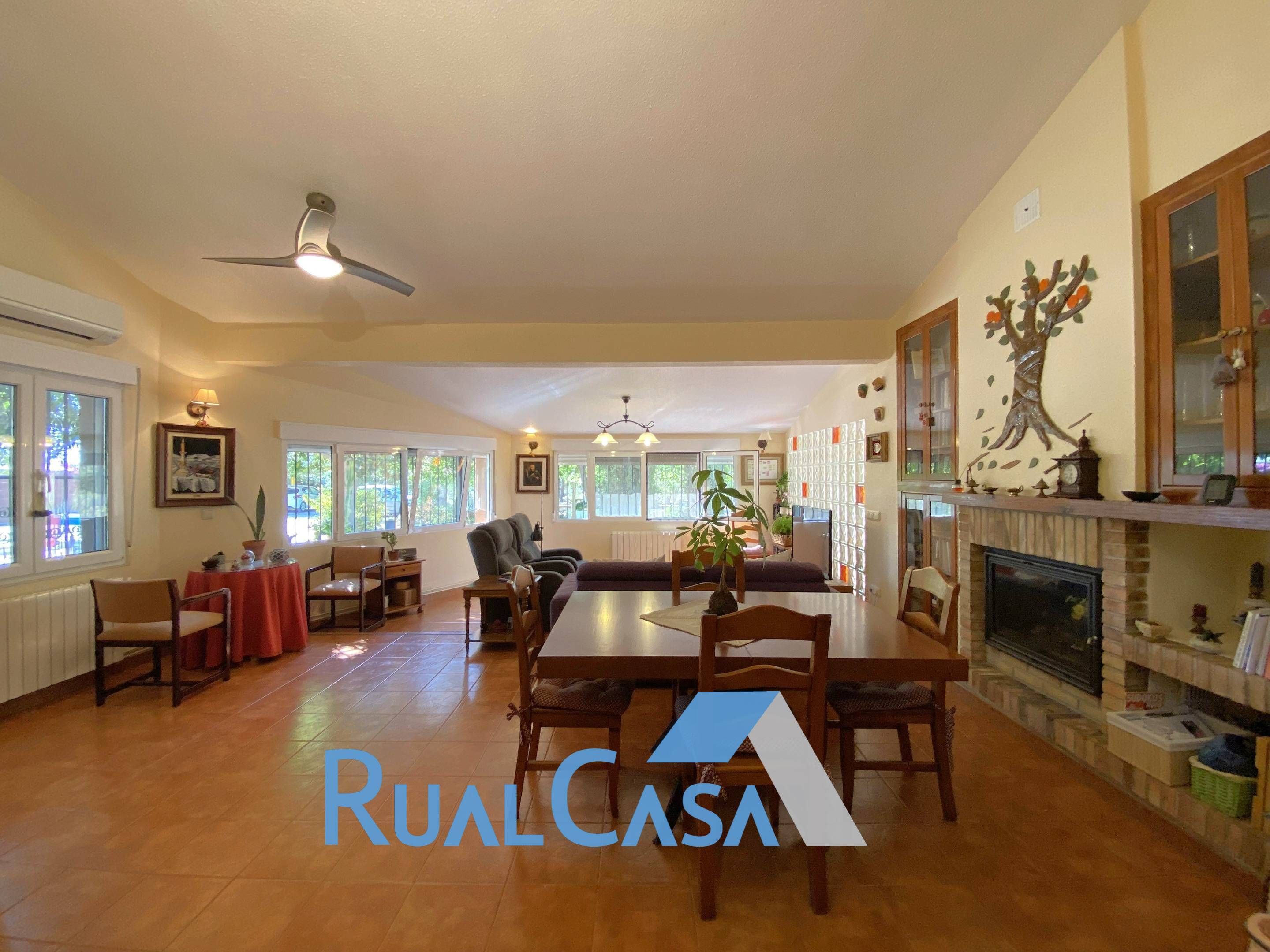 Dining room of House or chalet for sale in San Vicente del Raspeig / Sant Vicent del Raspeig  with Air Conditioner, Heating and Private garden