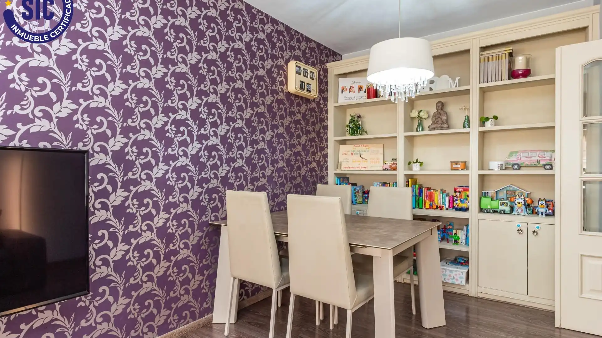 Dining room of Flat for sale in Benicarló  with Air Conditioner and Furnished