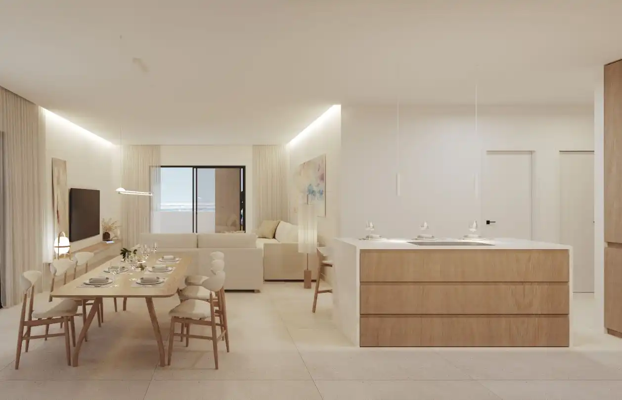 Sala de estar de Piso en venta en Marbella con Terraza