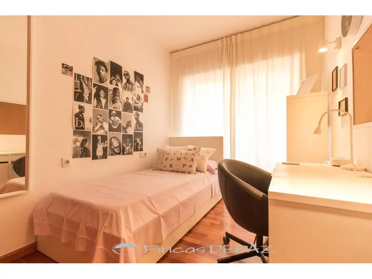 Bedroom of Flat for sale in Castelldefels  with Air Conditioner, Heating and Parquet flooring