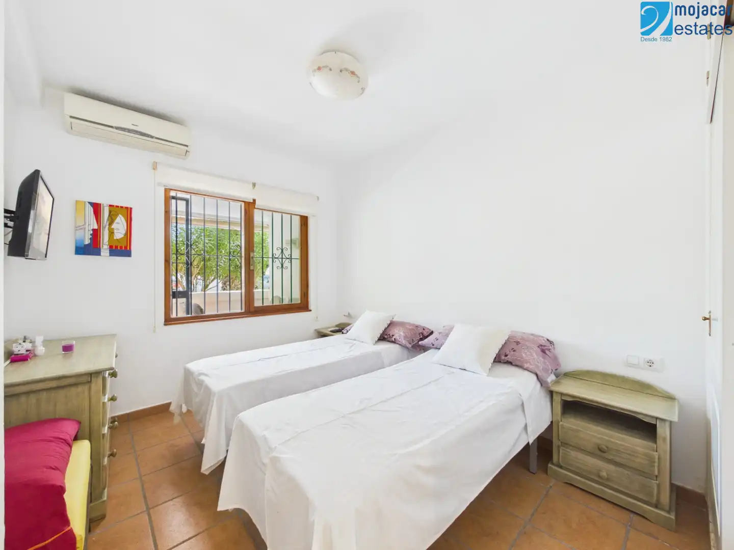 Bedroom of Ground floor for sale in Mojácar  with Air Conditioner, Terrace and Furnished